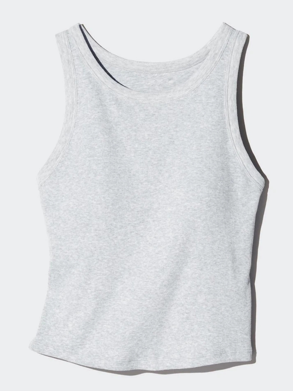 Uniqlo Women's Ribbed Cropped Bra Top - XXL